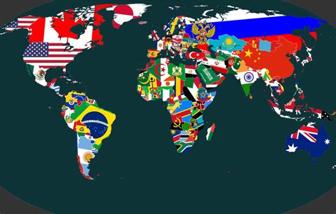 Wallpaper Map Planet Australia Flags Africa Continents Map