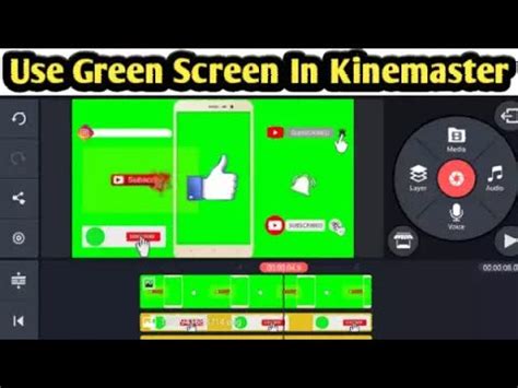 How To Use Green Screen Effect In Kinemaster Edit Green Screen Video