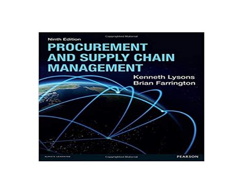 Pdf Library Procurement And Supply Chain Management 9th Edition F