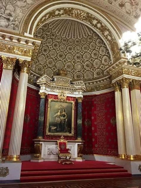 Throne Room Winter Palace São Petersburgo Sala Do Trono Catedral