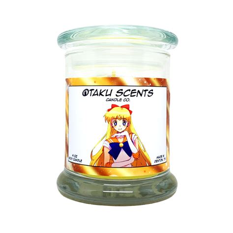 Minako Sailor Venus Anime Inspired Soy Candle Otaku Scents