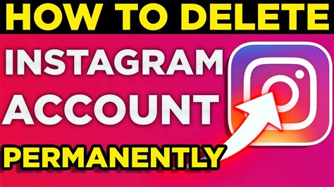 How To Delete Instagram Account Permanently Temporarily Youtube