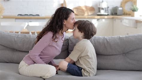 Mother Son Kiss Stock Footage Videos Stock Videos
