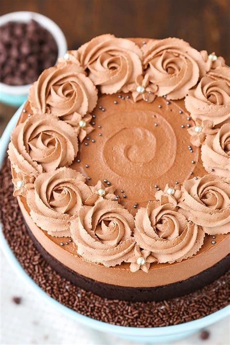 This white chocolate mousse cake is a birthday party showstopper. Guinness Chocolate Mousse Cake - Life Love and Sugar