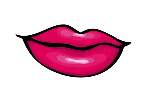 cartoon lips clipart best