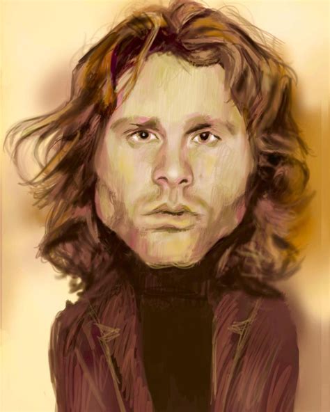Kevin Nealon On Instagram My Caricature Painting Of Jim Morrison I