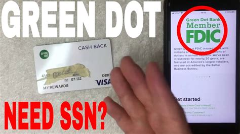 Why is a social security number required to get a reloadable prepaid debit card? Do You Need Social Security Number SSN To Get Green Dot Prepaid Visa Card? 🔴 - YouTube