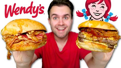 Wendys New Big Bacon Cheddar Cheeseburger Review Chicken Sandwich