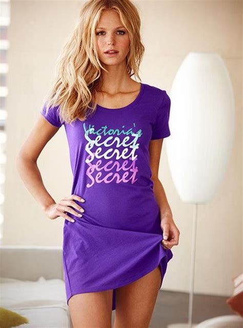 Victoria Secret Sleep Shirts Plain And Printed Nighties For Women