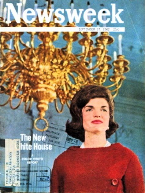 Newsweek September 17 1962 Jacqueline Jackie When I Was Born