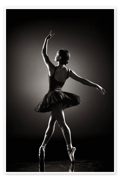 Ballerina Dancing Af Johan Swanepoel Som Plakat Lærredsbillede Og Mere Posterlounge Dk
