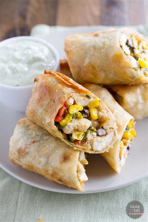 Southwestern Egg Rolls Taste And Tell