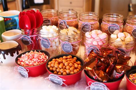 Just in time for your new year's eve festivities. Hot Chocolate Bar & Holiday Cookie Party — Kevin & Amanda