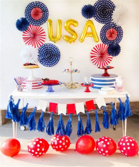 America Themed Party Ideas Party Hats By Lindi Haws Of Love The Day