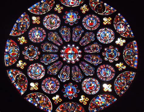 Vitraux De Chartres Vitrail Vitre Vitrail Médiéval