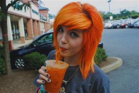 Aly Cute Girl Hair Orange Orange Hair Image 78376