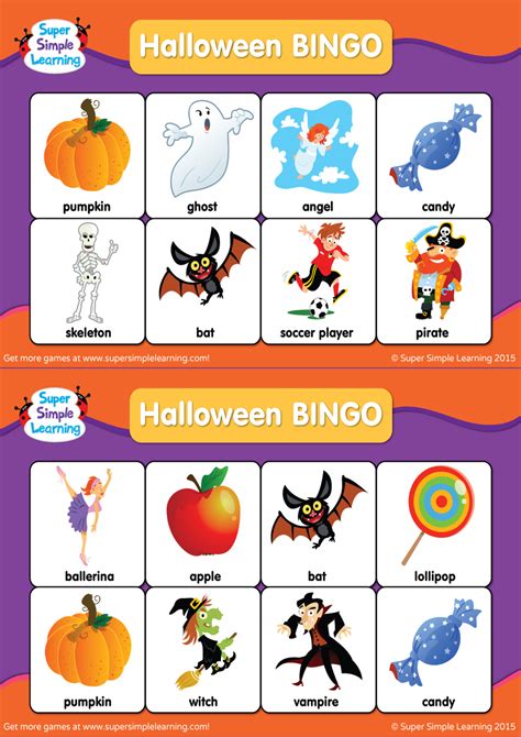 Www Marks English School Com Games Halloween Html - Super Simple Learning Halloween Worksheets | AlphabetWorksheetsFree.com