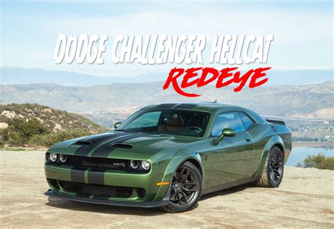 The Dodge Challenger Hellcat Redeye Is Ridiculous Hooniverse