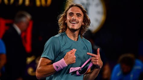 His match against dimitrov in the french open was a pretty exciting one. Un altro tennis con Tsitsipas