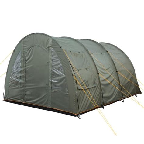Camping Tents Review Campfeuer® Big Tunnel Tent Olive Green Grey
