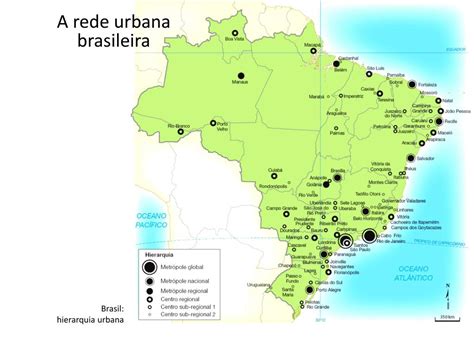 A Rede Urbana Se Distribui Igualmente Pelo Território Brasileiro Explique