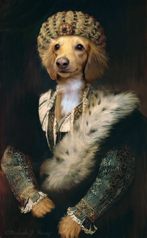 Create A Renaissance Portrait Of Your Pet By Ohmarby