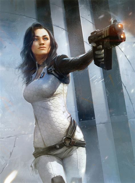 Miranda Lawson Deviantart Mass Effect 3 Miranda Lawson Lithograph By