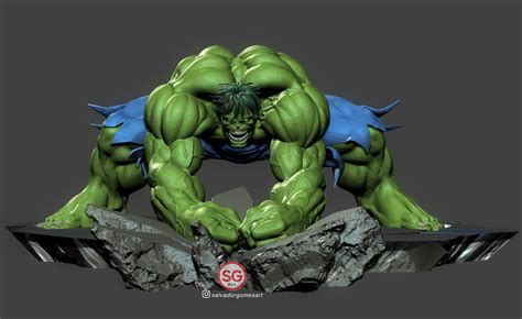 Now whenever he gets angry he grows bigger and stronger until he is no longer bruce banner. Salvador Gomes - Hulk smash!!!!!