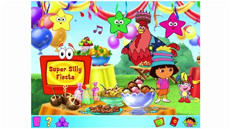 Dora The Explorer Games Super Silly Fiesta Youtube