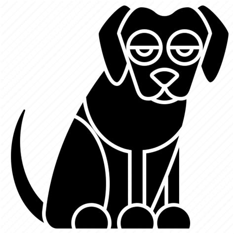 Animal Cute Dog Labrador Puppy Icon