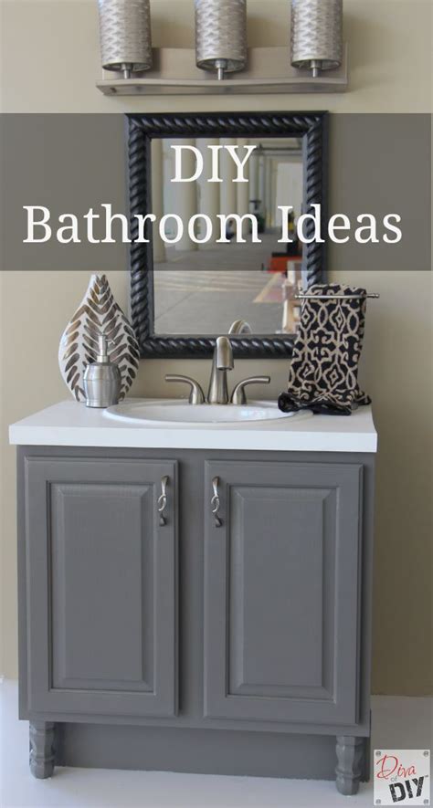 4 Diy Bathroom Ideas That Are Quick And Easy L Diva Of Diy