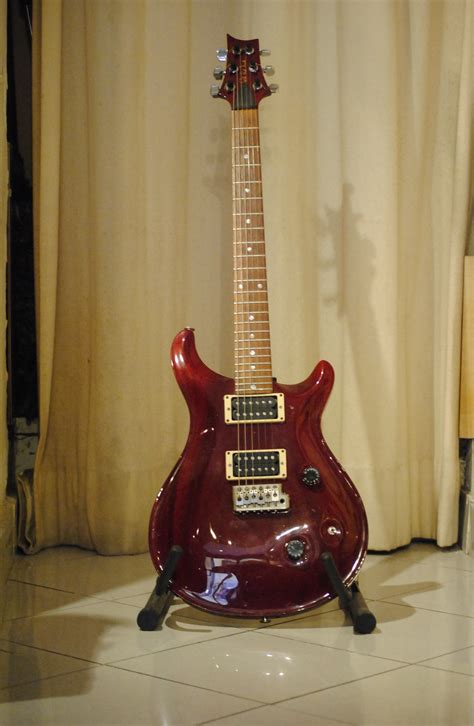 prs paul reed smith standard 24 1990 cherry guitar for sale rome vintage guitars