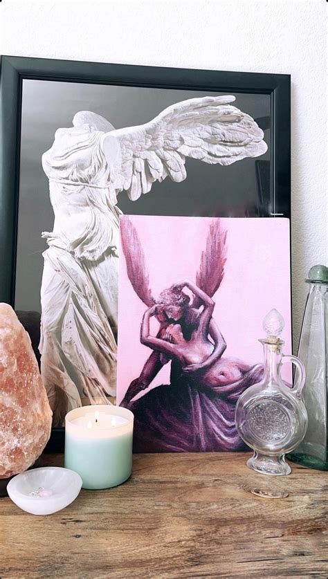 Psyche Revived By Cupids Kiss Fine Art Print Wall Decor Etsy