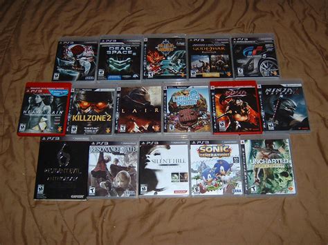 Sony Playstation 3 Game Collection By Tinythegiant On Deviantart