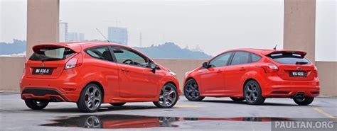 Gallery Ford Fiesta St And Focus St Compared Fiesta St And Focus St 7