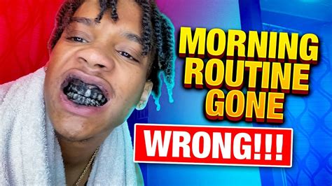 My Morning Routine Gone Wrong Never Again Youtube