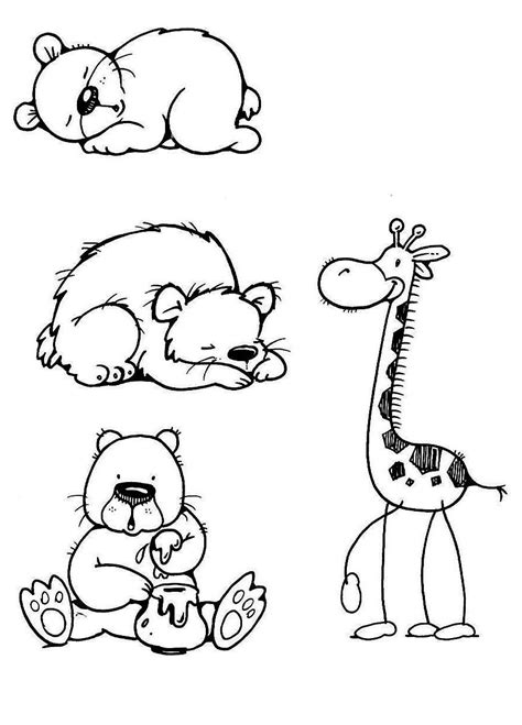 Desenhos Para Colorir Animais Pra Gente Mi Da