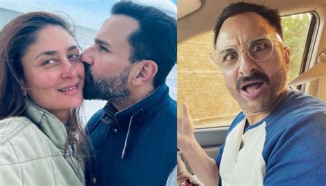 Kareena Kapoors Bday Wish For Her Hubby Saif Ali Khan Says “your Pout Is Way Better Than Mine