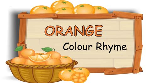 Orange Colour Song Nursery Rhyme The Kid Next Door Youtube