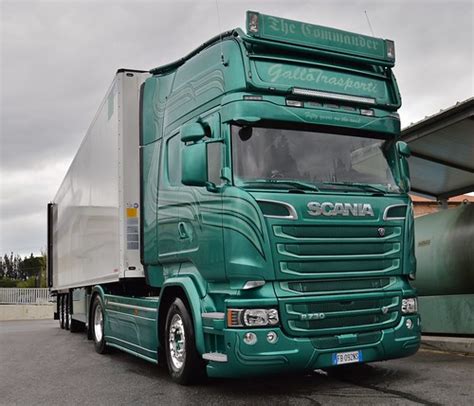 I Gallo Trasporti Scania Streamline V8 R730 Tl Matte Trucks