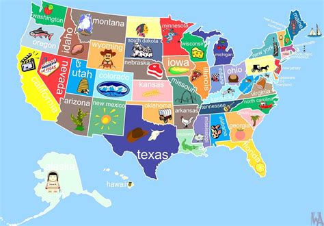 Tourist Maps Of The Usa Whatsanswer