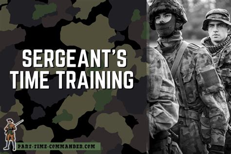 Sergeants Time Training How It Works And 23 Topic Ideas