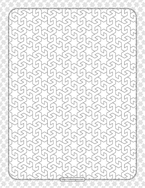 Free Printable Geometric Patterns With Basic Geometric Shapes You Can