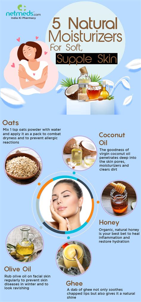 5 Amazing Natural Remedies To Combat Dry Skin Infographic