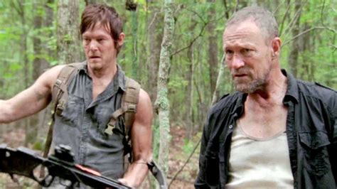 See Norman Reedus And Michael Rooker Reunite At The Walking Dead Series