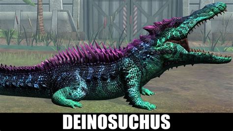 Deinosuchus Max Level 40 Jurassic World The Game Youtube