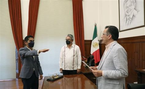 Manuel Arturo Domínguez Galván Toma Protesta Como Nuevo Subsecretario