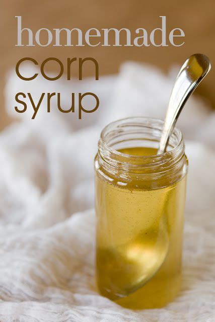 Homemade Corn Syrup You Can Use In Place Of The Store Bought Stuff