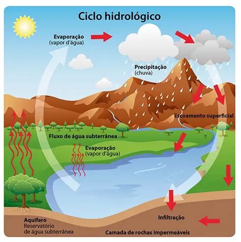 Álbumes 104 Imagen De Fondo Dibujos Del Ciclo Hidrológico Del Agua El