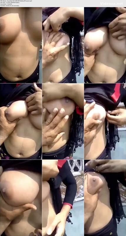 Assame Guwahati Girl Boob Pressed By Bf Desi New Semi Nude Masked